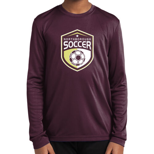 NYSA - Youth Long Sleeve PosiCharge ® Competitor™ Tee Thumbnail