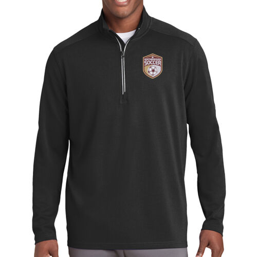 NYSA - Sport Wick ® Textured 1/4 Zip Pullover Thumbnail