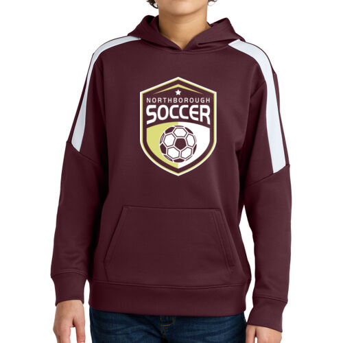 NYSA - Youth Sport Wick ® Fleece United Pullover Hoodie Thumbnail